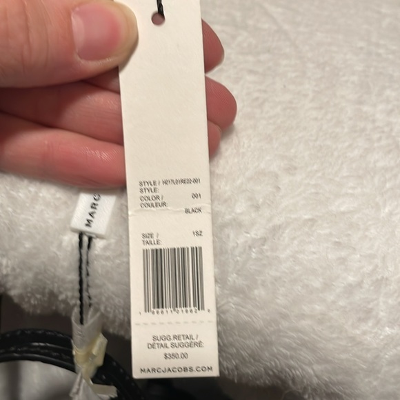 NWT Marc Jacob’s mini Croc Embossed Leather Tote crossbody - Picture 4 of 4